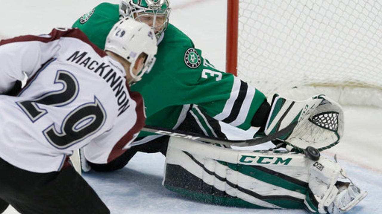 Eaves caps Stars' 3-goal 1st period in win over Avalanche